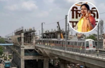 CM launches construction Of Delhi’s longest Metro corridor CM launches construction Of Delhi’s longest Metro corridor