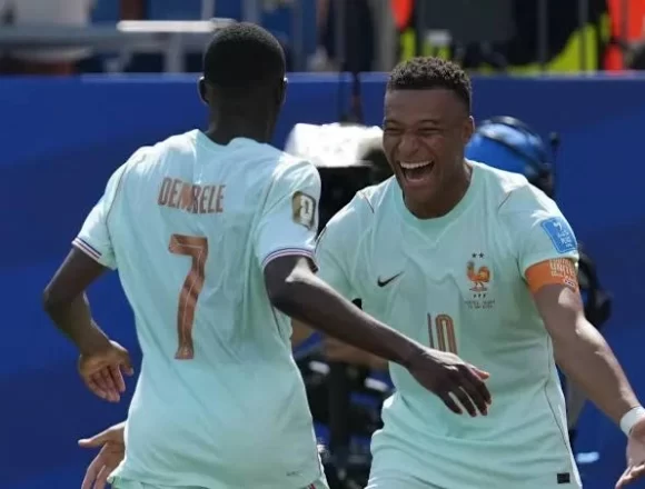 World Cup: Mbappe, Dembele send France to semis World Cup: Mbappe, Dembele send France to semis