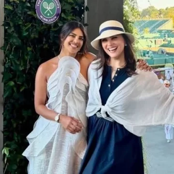 Priyanka Chopra and Lara Dutta Reunite at Wimbledon