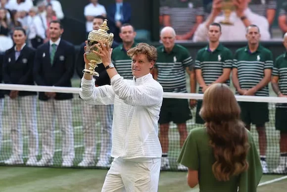 Sinner beats Zverev as world No 1 retains Wimbledon title Sinner beats Zverev as world No 1 retains Wimbledon title
