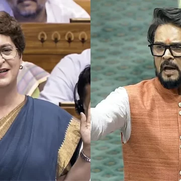 Priyanka Gandhi vs Anurag Thakur Spar Over “Cow Urine Expert” Jab At IIT Professor