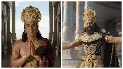 Ramayana trailer: Ranbir Kapoor and Yash lock horns as Rama and Ravana