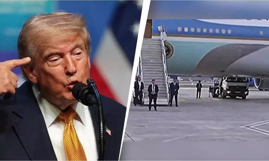 Trump Hid In Food Truck, Used Military Jet To Leave Turkey Amid Iran Threat Trump Hid In Food Truck, Used Military Jet To Leave Turkey Amid Iran Threat