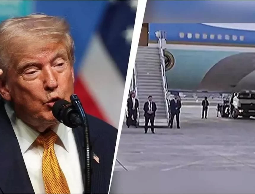 Trump Hid In Food Truck, Used Military Jet To Leave Turkey Amid Iran Threat Trump Hid In Food Truck, Used Military Jet To Leave Turkey Amid Iran Threat