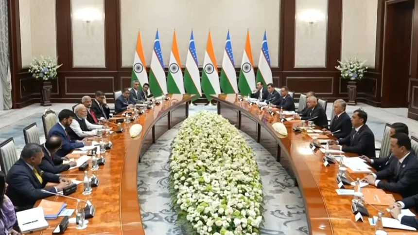 PM Modi, Uzbekistan President Mirziyoyev Elevate Bilateral Ties To Comprehensive Strategic Partnership PM Modi, Uzbekistan President Mirziyoyev Elevate Bilateral Ties To Comprehensive Strategic Partnership