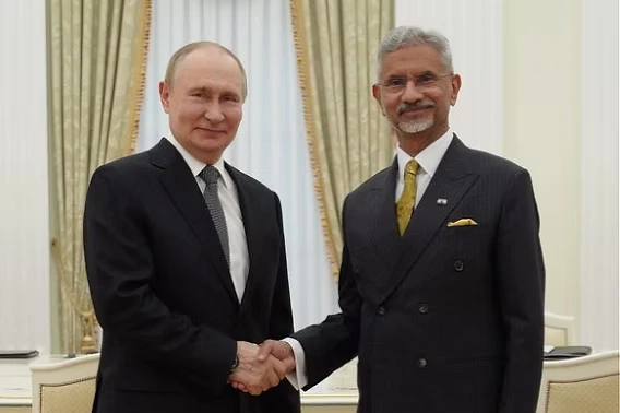 EAM Dr Jaishankar meets Russian President Putin, focus on trade, energy, fertilisers, high-tech