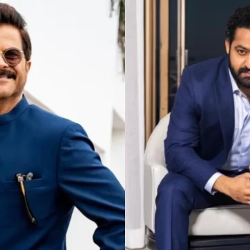 Anil Kapoor in Hyderabad for Jr NTR’s Dragon Shoot
