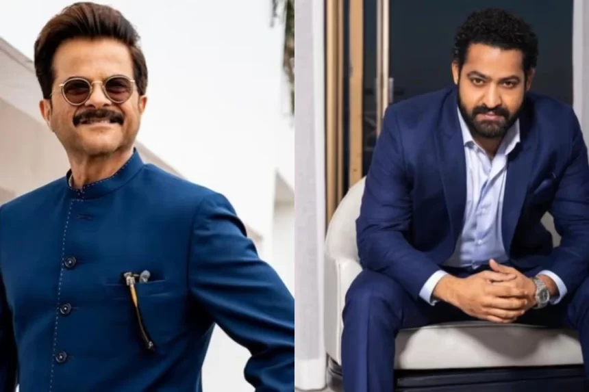 Anil Kapoor in Hyderabad for Jr NTR’s Dragon Shoot