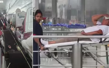 Air India Phuket-Delhi flight drops 300 feet in severe turbulence, 17 injured Air India Phuket-Delhi flight drops 300 feet in severe turbulence, 17 injured