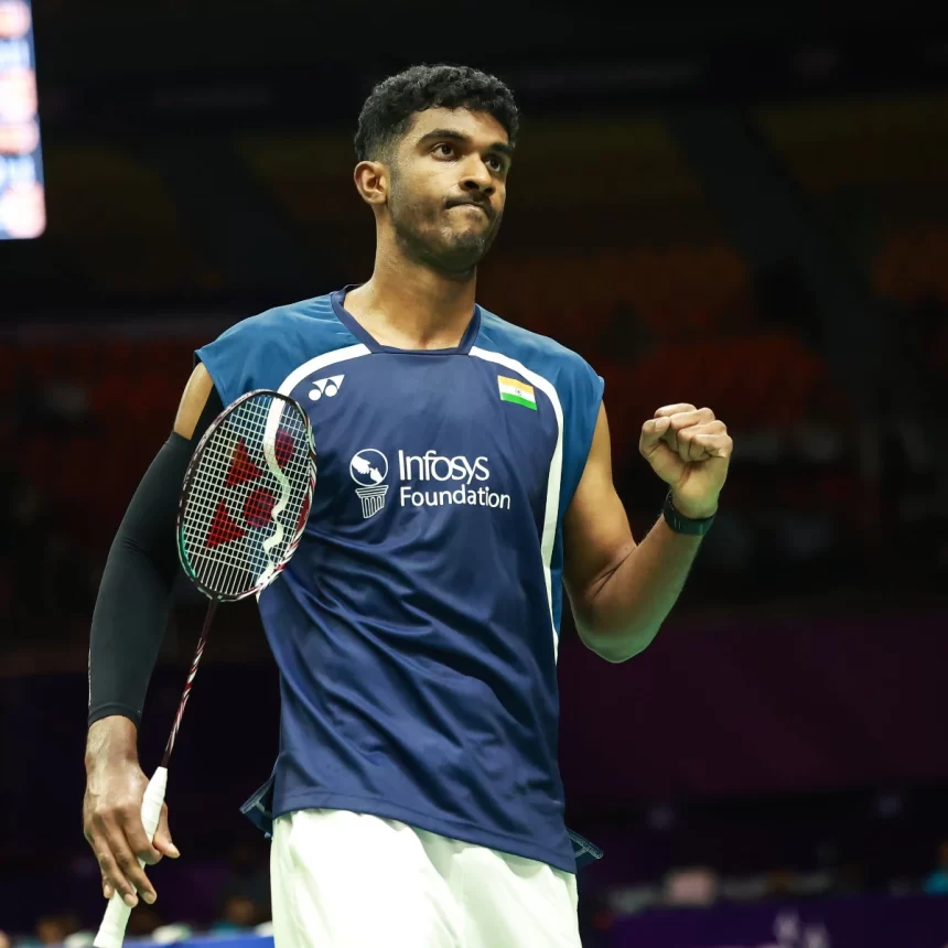India’s Ayush Shetty shocks world No.1 Shi Yuqi at badminton worlds India’s Ayush Shetty shocks world No.1 Shi Yuqi at badminton worlds