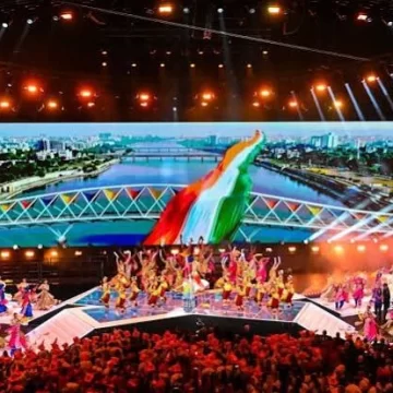 Ahmedabad 2030 takes centre stage as Glasgow signs off with spectacular closing ceremony Ahmedabad 2030 takes centre stage as Glasgow signs off with spectacular closing ceremony
