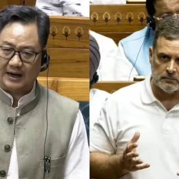Kiren Rijiju meets LOP Rahul Gandhi to end House logjam, INC firm on stand against delimitation Kiren Rijiju meets LOP Rahul Gandhi to end House logjam, INC firm on stand against delimitation