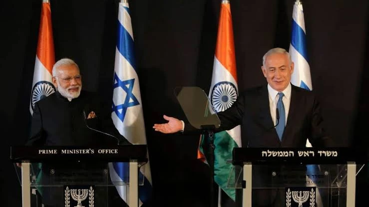 Netanyahu dials PM Modi to discuss West Asia crisis, Billateral ties Netanyahu dials PM Modi to discuss West Asia crisis, Billateral ties