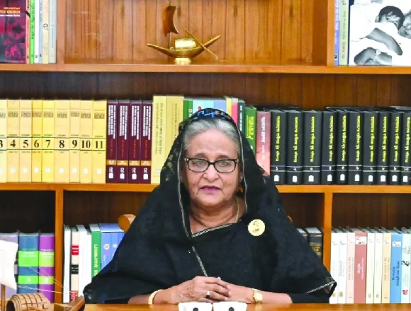 Sheikh Hasina vows to return to Bangladesh in first presser after ouster Sheikh Hasina vows to return to Bangladesh in first presser after ouster