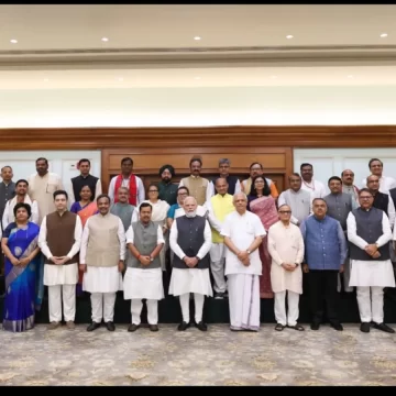 PM Hosts New NDA RS MPs Tells Them To Learn from senior MPs, stay clear of ‘Delhi intrigues’