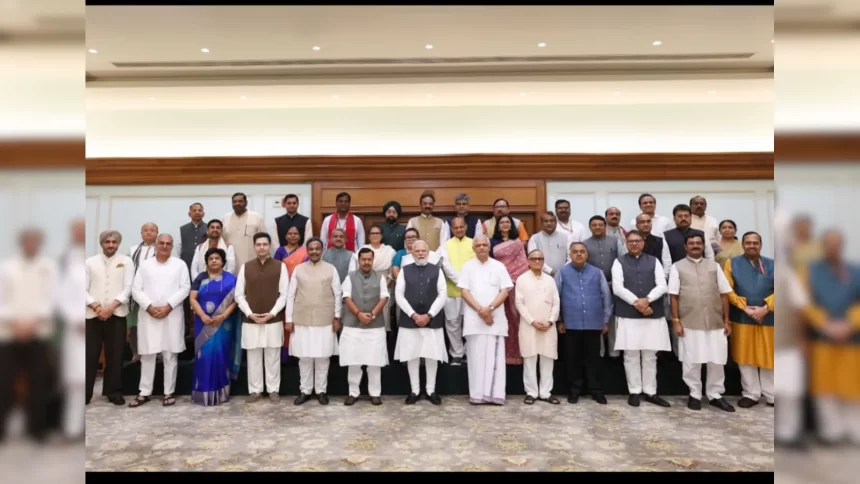 PM Hosts New NDA RS MPs Tells Them To Learn from senior MPs, stay clear of ‘Delhi intrigues’ PM Hosts New NDA RS MPs Tells Them To Learn from senior MPs, stay clear of ‘Delhi intrigues’