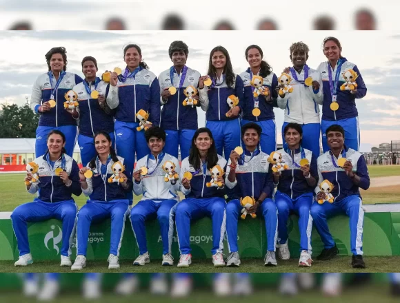 Indian Women’s Cricket Team Wins Country’s First Gold in Aichi-Nagoya, Medal Tally Rises to 7 Indian Women’s Cricket Team Wins Country’s First Gold in Aichi-Nagoya, Medal Tally Rises to 7