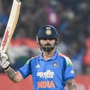 Virat Kohli joins Sachin Tendulkar in passing 15,000 ODI runs as his 55th ton fires India to 8 Wkt victory Again Against Wi