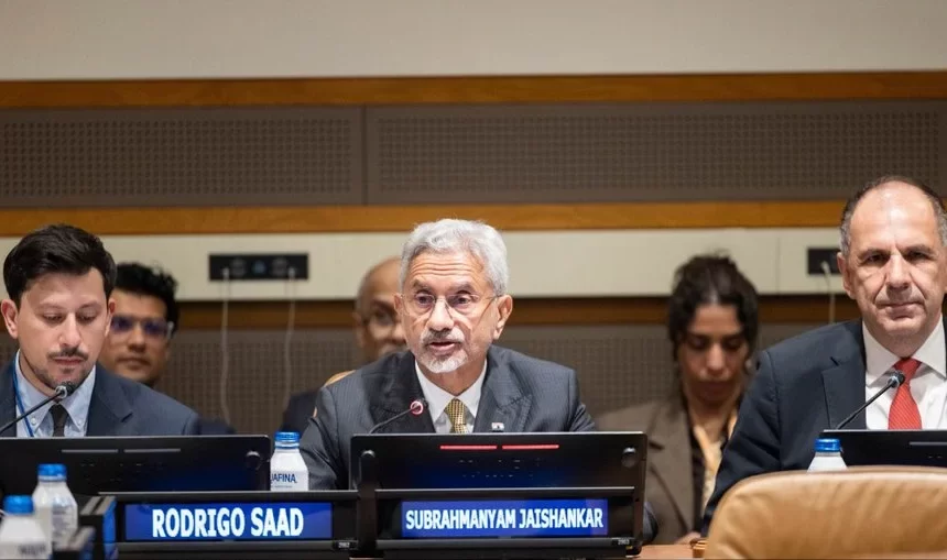 EAM Dr. Jaishankar co-chairs event on ‘AI in the Context of International Peace and Security’ in New York EAM Dr. Jaishankar co-chairs event on ‘AI in the Context of International Peace and Security’ in New York