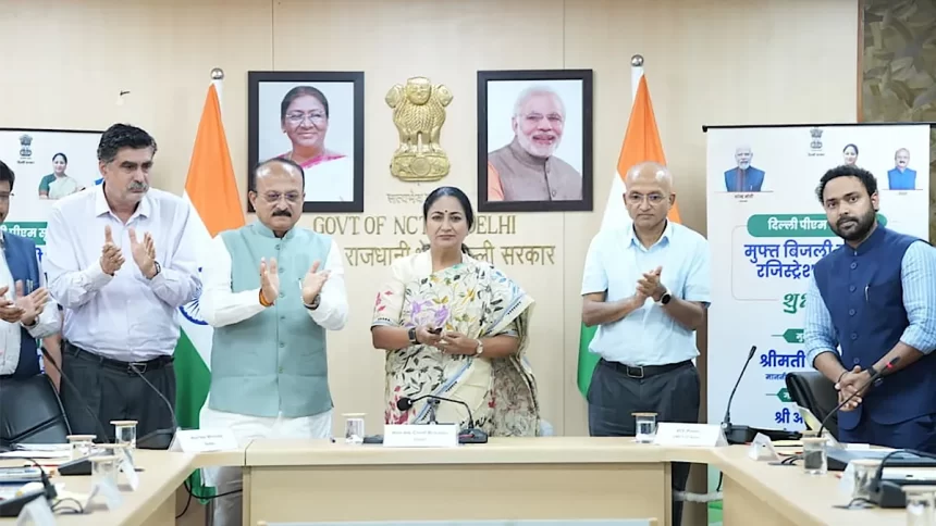 CM Rekha Gupta Launches Delhi PM Surya Ghar Portal For Rooftop Solar CM Rekha Gupta Launches Delhi PM Surya Ghar Portal For Rooftop Solar