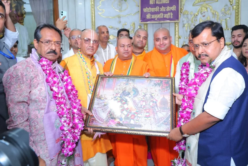 Nitin Nabin joins Janmashtami celebrations Nitin Nabin joins Janmashtami celebrations