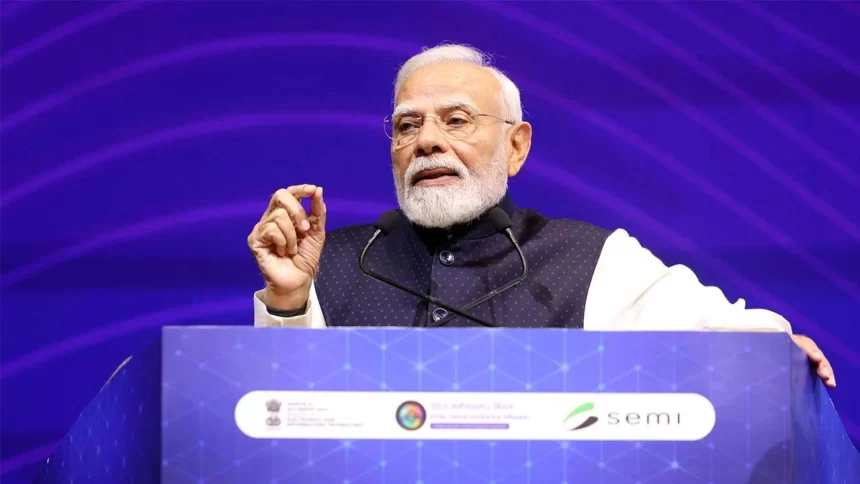 Amid ‘weaponisation’ of supply chains, PM pitches India as a ‘trustworthy’ chipmaking destination at Semicon India 2026 Amid ‘weaponisation’ of supply chains, PM pitches India as a ‘trustworthy’ chipmaking destination at Semicon India 2026