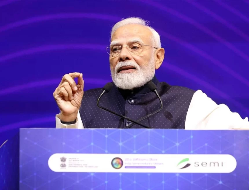Amid ‘weaponisation’ of supply chains, PM pitches India as a ‘trustworthy’ chipmaking destination at Semicon India 2026 Amid ‘weaponisation’ of supply chains, PM pitches India as a ‘trustworthy’ chipmaking destination at Semicon India 2026