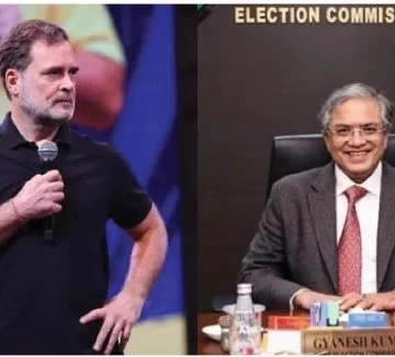 Rahul Gandhi Calls Gyanesh Kumar “Deshdrohi”,”He Must Quit” Rahul Gandhi Calls Gyanesh Kumar “Deshdrohi”,”He Must Quit”