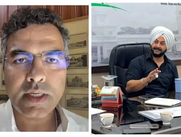 Slap row: Delhi Police files NCR against Minister Parvesh Verma; AAP MLA faces FIR Slap row: Delhi Police files NCR against Minister Parvesh Verma; AAP MLA faces FIR