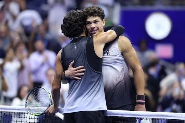 images (29) US Open Tennis, Ben Shelton enters Men’s Singles Semi Final beating defending champion Carlos Alcaraz
