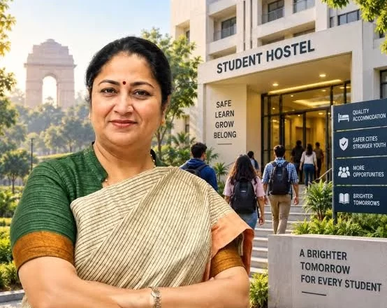 Delhi govt to build hostels for 10,000 students: CM’s big announcement days after Satya Niketan PG collapse Delhi govt to build hostels for 10,000 students: CM’s big announcement days after Satya Niketan PG collapse