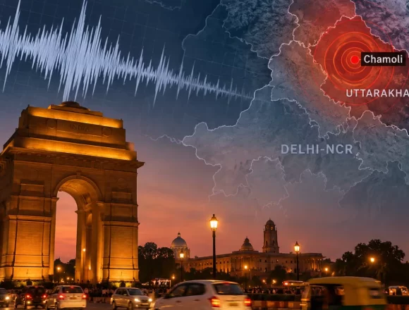 4.9-Magnitude Earthquake Hits Uttarakhand, Tremors Felt In Delhi