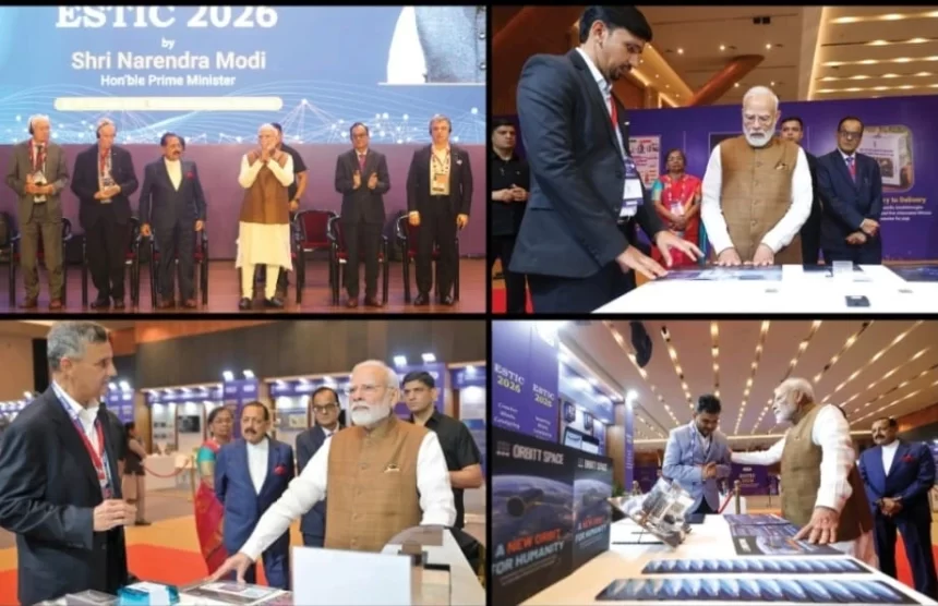 PM Modi inaugurates Estic 2026, calls for innovations that benefit humanity PM Modi inaugurates Estic 2026, calls for innovations that benefit humanity