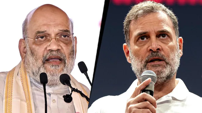 Rahul is protecting infiltrators says Amit Shah Rahul is protecting infiltrators says Amit Shah