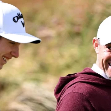 McKibbin one Shot off lead In India with McIlroy Three Further Back