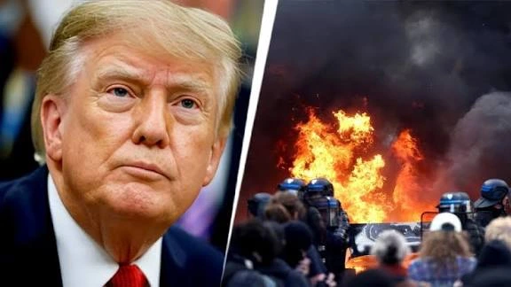 “Islam Wanting To Take Over”: Trump On Mass Student Protests In France
